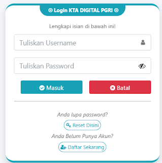 Register PGRI Kepulauan Aru - Persatuan Guru Republik Indonesia Cabang Kepulauan Aru